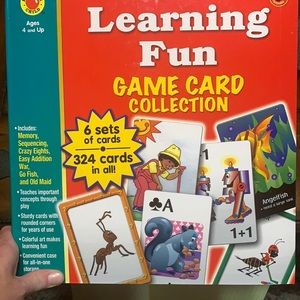 Kids Learning Fun Card Set